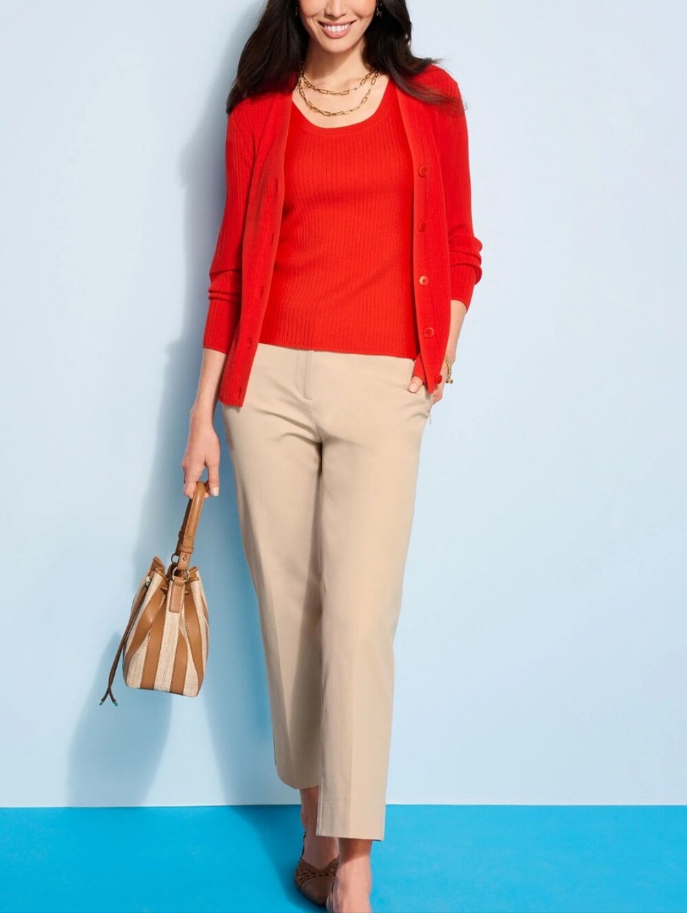 Talbots Mid Rise Ankle Pants #3961